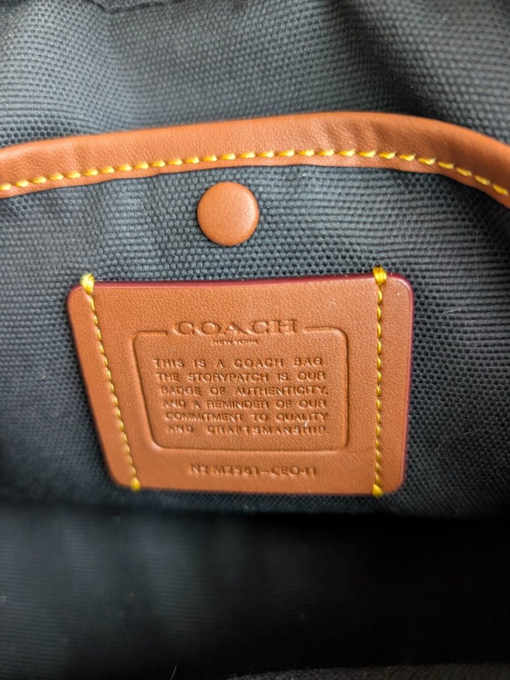 Coach Radio Camera Bag in Loved Leather - Picture 11 of 11